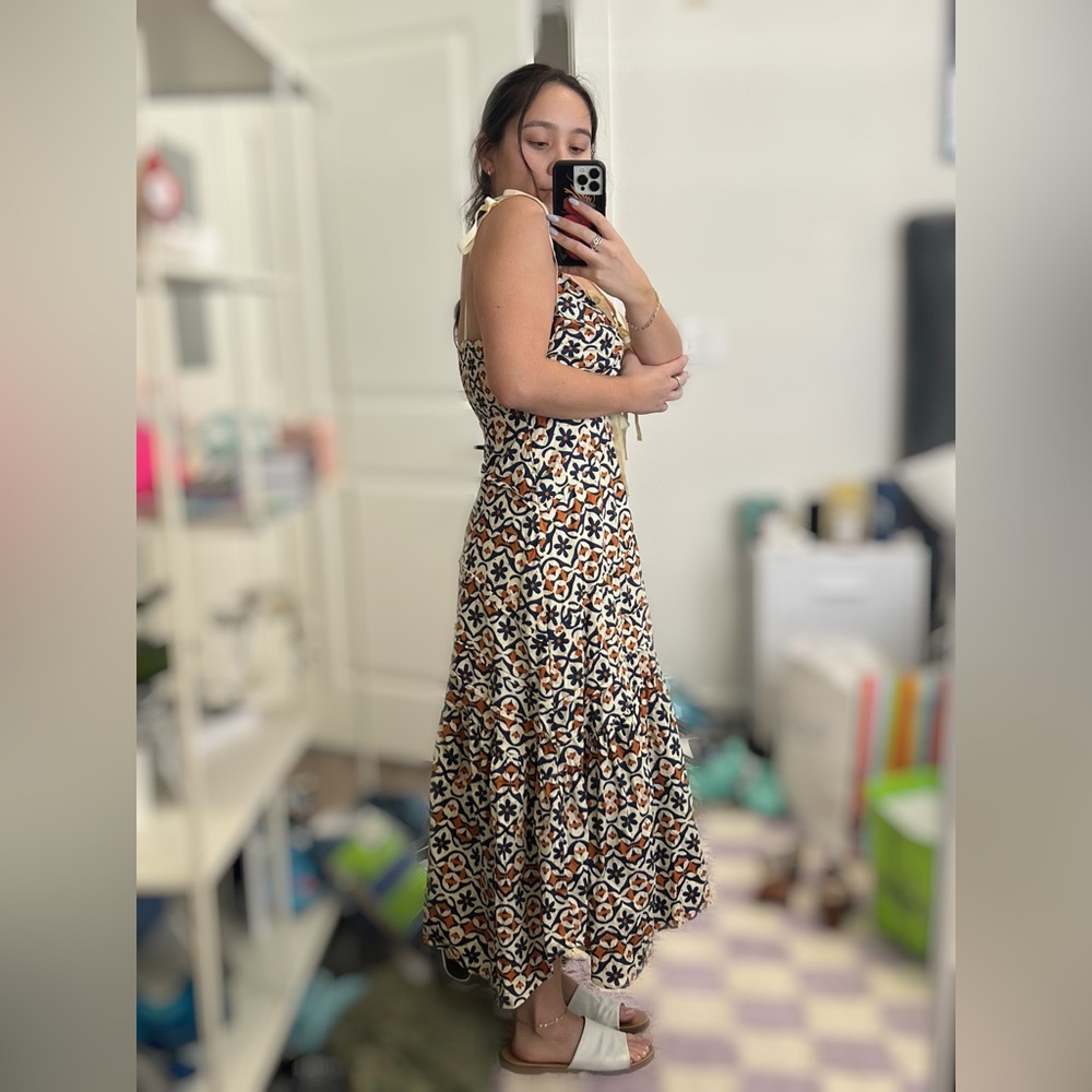 Free People Palma Printed Midi Dress - Picture 6 of 9